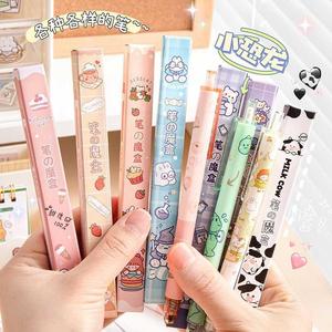 Blind <b>Box</b> <b>Magic</b> Gel Pen Set Push Button Black Ink Plastic Shell Student Office Stationery Gift Back To School - Product Image 1