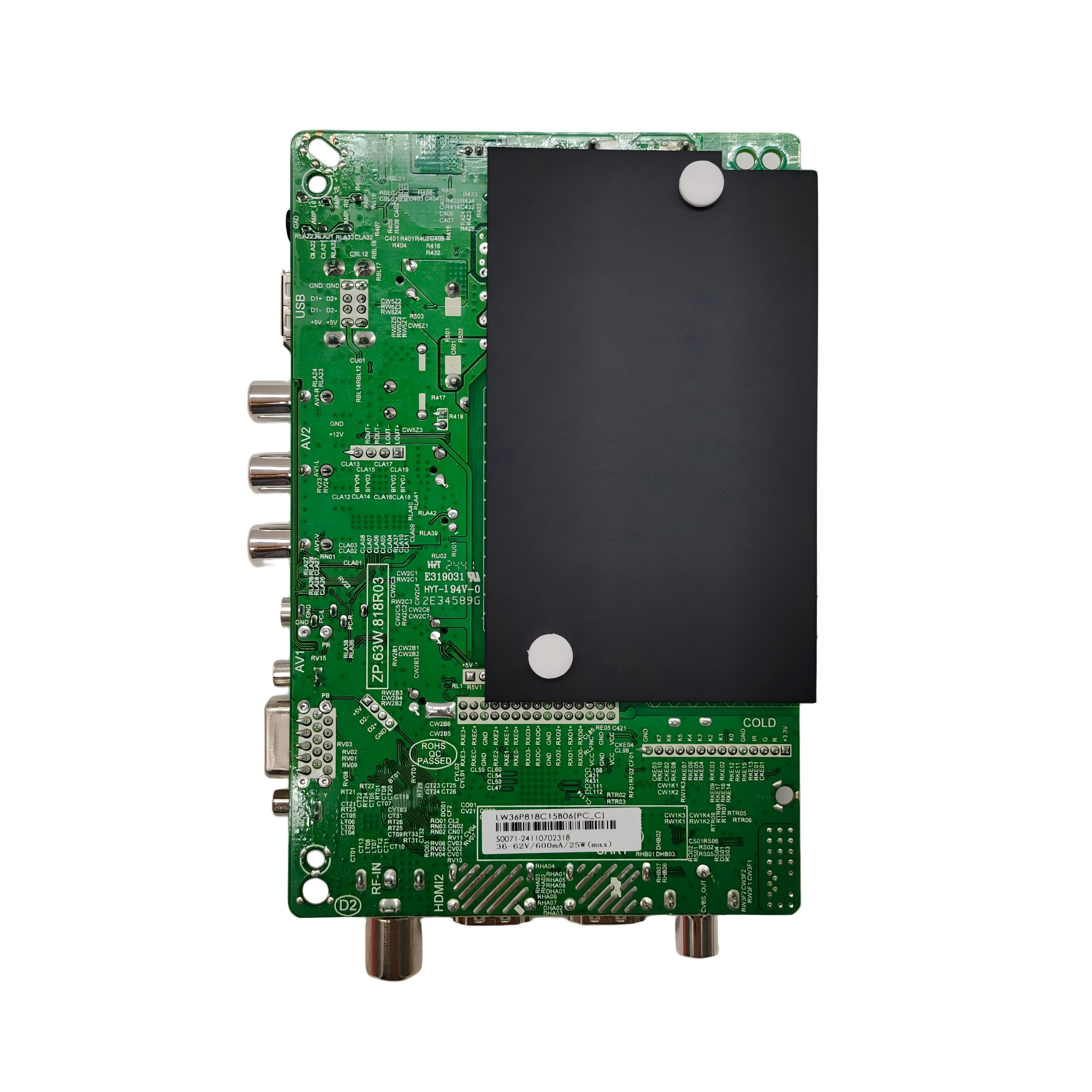 ZP.63W.818R03 T2 LED TV Board - High Quality LCD Motherboard