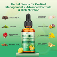 Gouttes liquides de cortisone naturelle directement de l'usine pour compléments et détoxification du cortisone, avec service OEM personnalisé