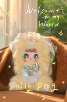 Vente en gros authentique KEBIDOU Boîte mystère de peluches mignonnes et grandes à thème animaux (NaiFu Bunny Sauce) 600% V1 V2 Body