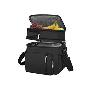 Factory Wholesale Custom Logo Polyester Waterproof Insulated <b>Thermal</b> Delivery <b>Backpack</b> 24L Capacity Zipper Closure for Food - Product Image 1