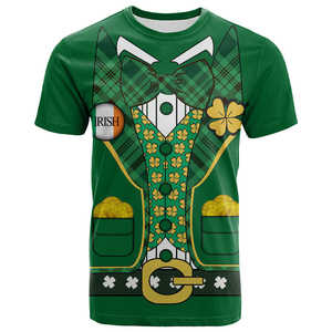 Camisetas del Día de San Patricio 2026, Camiseta con Cuello Redondo para Hombre, Día Nacional Irlandés, Celebración del 17 de Marzo, Camisetas con Estampado del Día de San Patricio - Product Image 1