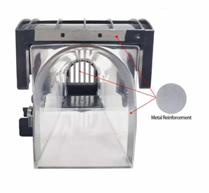 Piège pour la lutte antiparasitaire intérieure et extérieure Piège à souris intelligent réutilisable Piège à souris humain en plastique transparent sans cruauté Captureur de rongeurs Souris Piege <span class=keywords><strong>Rat</strong></span> - Product Image 1
