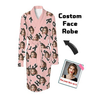 Ensemble de robe de nuit en flanelle double de luxe confortable et douce pour femmes et hommes