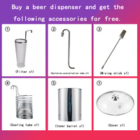 Nouveaux produits chauds équipement de brassage Homebrew maison Micro brasserie utilisé pour la vente Mini bière pub avec un bon prix