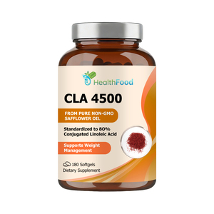 ผลิตภัณฑ์ดูแลสุขภาพแบบ OEM ODM CLA 4500 ซอฟต์เจล น้ำมันดอกคำฝอย กรดลิโนเลอิกคอนจูเกต ช่วยในการควบคุมน้ำหนัก ควบคุมการรับประทานอาหารให้สมดุล - Product Image 1