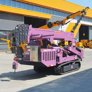 رافعة زاحفة صغيرة بحمولة 5 أطنان، معدات رفع صغيرة بارتفاع رفع يصل إلى 10 أمتار - Product Image 2