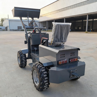 Mini-chargeuse sur pneus électrique JINLIN CE certifiée EPA, à économie d'énergie, avec moteur 2000W, 650kg, 4x4, pour l'agriculture et la manutention des céréales