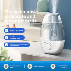 Household Electric Plastic Silent Ultrasonic <b>Humidifier</b> Aromatherapy 2.1L Capacity Portable Desktop Student Gift 1 Year - Product Image 2