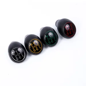 5 Speed Gear Shift Knob Lever Fit For Peugeot 504 505 309 205 GTI CTI Black / Silver / Red / Green Car Accessories