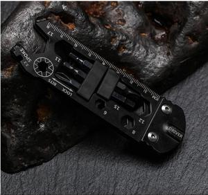 Đa Dụng Cụ Bỏ Túi Hình Chìa Khóa Bằng Thép Không Gỉ Cho Móc Khóa Của Bạn Bao Gồm Dụng Cụ Mở Chai TUỐC NƠ VÍT THƯỚC Chìa Vặn - Product Image 3