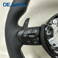 Volant de voiture en cuir pour BMW M3 M4 M5 M6 F30 F10 F15 F60 F80 F20 F22 F31 F32 E70 E71 E90 E92 E91 X1 X2 X3 X4 X5 X6