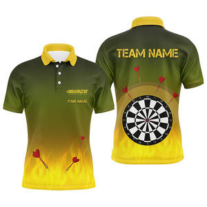 Футболка-поло из полиэстера с сублимационной печатью - Product Image 1