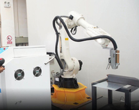 Robot de nettoyage de précision Machine de dérouillage laser CNC Machine de nettoyage laser à fibre 6 Aixs Nettoyeur de bras de robot industriel