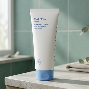 Gel Limpiador Facial Blue Petal para Piel Sensible - Lavado Facial Suave con Ciprés, Hidratación para Adultos, 150ml, Corea - Product Image 6
