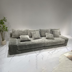 OEM High Density Foam Compressed Modular <b>Sofa</b> Boneless Couch Living Room Vacuum Compressed <b>Sofa</b> <b>Bed</b> - Product Image 5