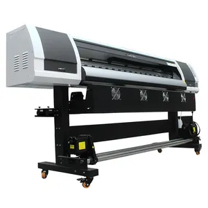 Impresora solvente ecológica de gran formato, 1,8 m, para transferencia térmica de logotipo, impresora de vinilo