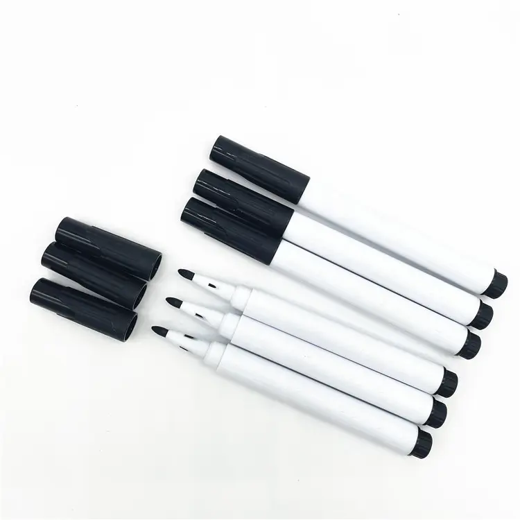 Office School Stationery Custom Logo Quick Dry Erase Whiteboard Marker Black Refill Ink Whiteboard Marker Pen