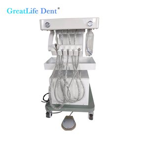 Chariot de traitement <span class=keywords><strong>dentaire</strong></span> mobile Greatlife Dent avec turbine <span class=keywords><strong>dentaire</strong></span>, compresseur d'air en option - Product Image 2
