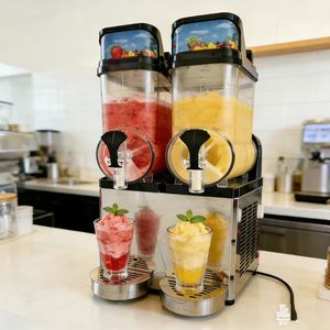 Compresseur de marque SURRI, machine à slush à refroidissement rapide 30L, 2 réservoirs, fabricant de slushies CE/UL ODM OEM - Product Image 2