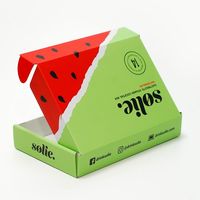 Cajas de envío corrugado con logotipo personalizado impreso, embalaje kraft express, a petición de paquete, Caja postal pequeña de 20mm