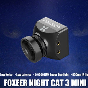 Caméra Foxeer Mini 3 1200TVL Starlight 0.00001Lux à faible latence et faible bruit pour drone de course RC - Product Image 4