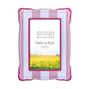 Beltrami <b>Photo</b> <b>Frame</b> 4x6 Real Silver Plated Made In Italy Resin <b>Frame</b> - Product Image 1