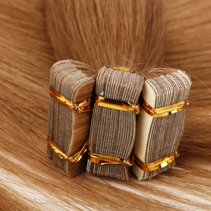 FH เทปกาวสองชั้นสำหรับต่อผมมนุษย์ผมตรงยาวธรรมชาติติดฉลากส่วนตัว - Product Image 6