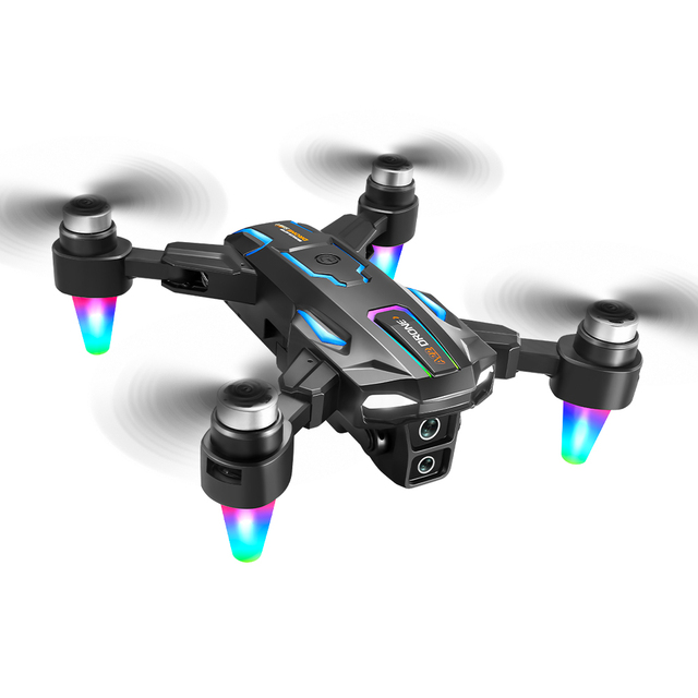 A22 Mini 8K Dual Camera Obstacle Avoidance Colorful Running Lantern Drone Brushless Optical Flow Positioning Aircraft