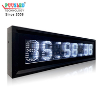 Produit personnalisé - Minuteur H:M:S - PCB intérieur - Affichage numérique LED à 7 segments - Horloge LED avec affichage de la date et de la température