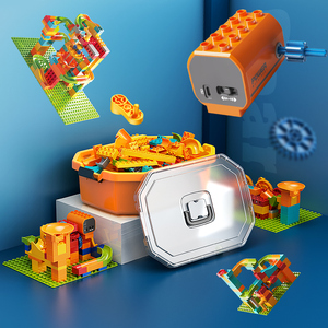 Kid Gift Magnetische Ontwerper Constructie Set Model En Bouw Speelgoed Plastic Magnetische Blokken Educatief Speelgoed Bouwstenen - Product Image 5