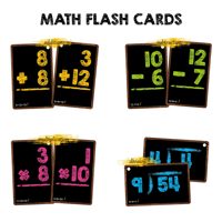 Cartes flash pour l'apprentissage précoce des mathématiques et des compétences en calcul mental pour enfants, matériel pédagogique de l'usine source.