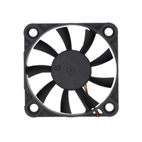 Ventilateur sans balais 12V DC 40x40x06mm à roulement à billes, ventilateur de refroidissement mince pour équipement de contrôle industriel, alimentation et carte de circuit imprimé
