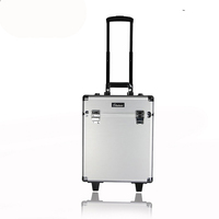 Malette de maquillage chariot professionnelle Extra Large,, boîte de maquillage, organisateur de beauté, avec plateaux et roues, pour artiste