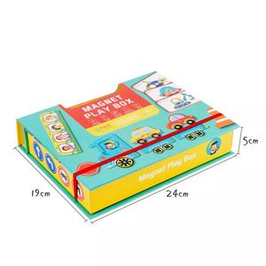 New Arrival Four Theme <strong>Interesting</strong> Wooden Magnetic <strong>Puzzle</strong> <strong>Game</strong> 3D <strong>Puzzle</strong> Educational <strong>Game</strong> Box Toy <strong>Set</strong> - Product Image 5