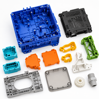 Pièces structurelles en plastique ABS, PP, Nylon, PA, POM sur mesure, complexes et clés en main, avec nervures, embouts, clips et boîtiers, moulées par injection de précision