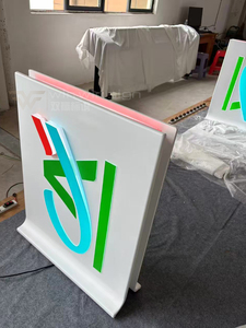 Letrero Luminoso de Doble Cara con Forma Personalizada, <span class=keywords><strong>5</strong></span> Unidades, con Cadena para Colgar, Señalización Visible de Primera Calidad de Fábrica - Product Image 6