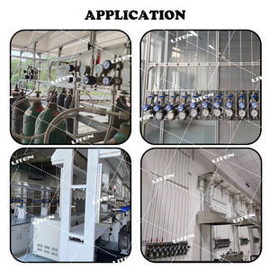 Régulateur de gaz semi-automatique à 2 cylindres, tout en acier inoxydable 316L pour gaz haute pureté 6.0N - Product Image 6