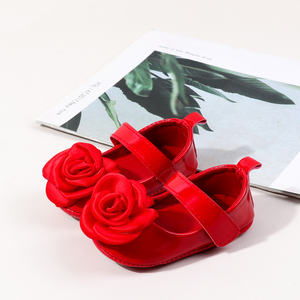 Новинка 2026 года: модные туфли для девочек с крупным цветком, туфли для новорожденных принцесс - Product Image 4