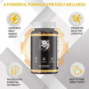 Gommose Energetiche Antiossidanti all'Ossido Nitrico ODM 7 in 1 con Formula Erboristica e <span class=keywords><strong>Dong</strong></span> <span class=keywords><strong>Quai</strong></span> per l'Immunità di Uomini e Donne Adulti - Product Image 2
