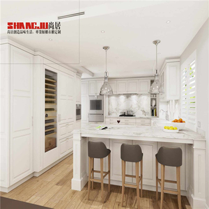 Style américain Blanc Haute Brillance Armoires De Cuisine Avec Cuisine Articles <span class=keywords><strong>Rick</strong></span> Owens - Product Image 6