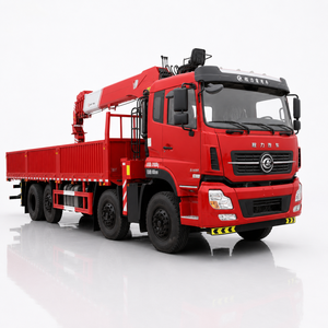 Camion grue de chantier CLW 31T GVW, grue montée sur camion pour la logistique de construction - Product Image 2