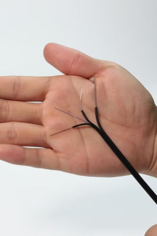 Single Core G657A1 Self-supporting FTTH Drop Cable Figure 8 Aerial ...