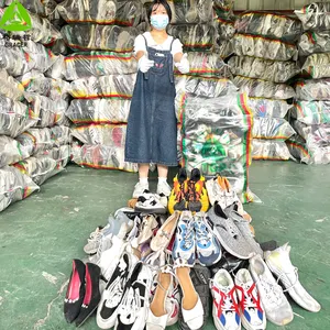 Hight Quality Used Brand Shoes A Grade Sports Second Hand Shoes Use Shoes In Bales