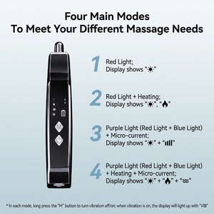 Portable Electric Body <b>Massager</b> Hot Compress 4 Modes Fitness Muscle Relaxation Vibration Device - Product Image 5