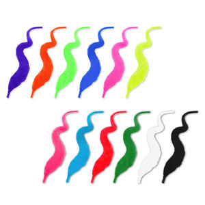 Material para Atar Moscas de Pesca, Cola de Dragón <span class=keywords><strong>Magnum</strong></span>, Color Mixto, para Agua Salada, Streamer, Cabeza de Acero, 22 cm, Río, Lago, Arroyo - Product Image 1