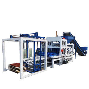 Machine de fabrication de pavés en béton hydraulique entièrement automatique Qtj4-18, machine à blocs Hourdi avec ligne de production de briques à moteur - Product Image 4