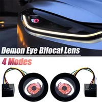 3 pouces Devil Eye Lamp Accessoires d'éclairage de voiture Demon Eyes Phares