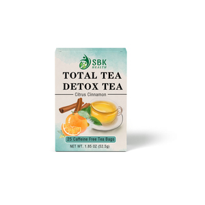Té Detox Total OEM ODM con Canela Cítrica que Promueve los Procesos Naturales de Desintoxicación del Cuerpo, Té de Limpieza Corporal - Product Image 1