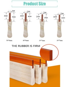 55A để 90A của nhãn hiệu màn hình in ấn xử lý gỗ Cung cấp <span class=keywords><strong>squeegees</strong></span> - Product Image 3
